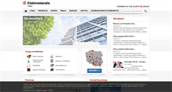 Desktop Screenshot of elektroskandia.pl