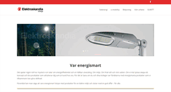 Desktop Screenshot of energismart.elektroskandia.se